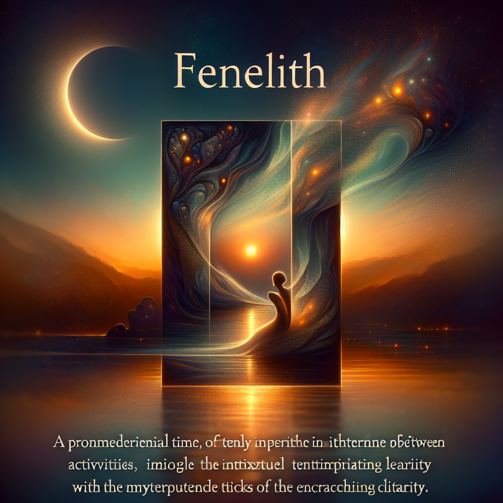 Fenelith <i>(noun</i>)